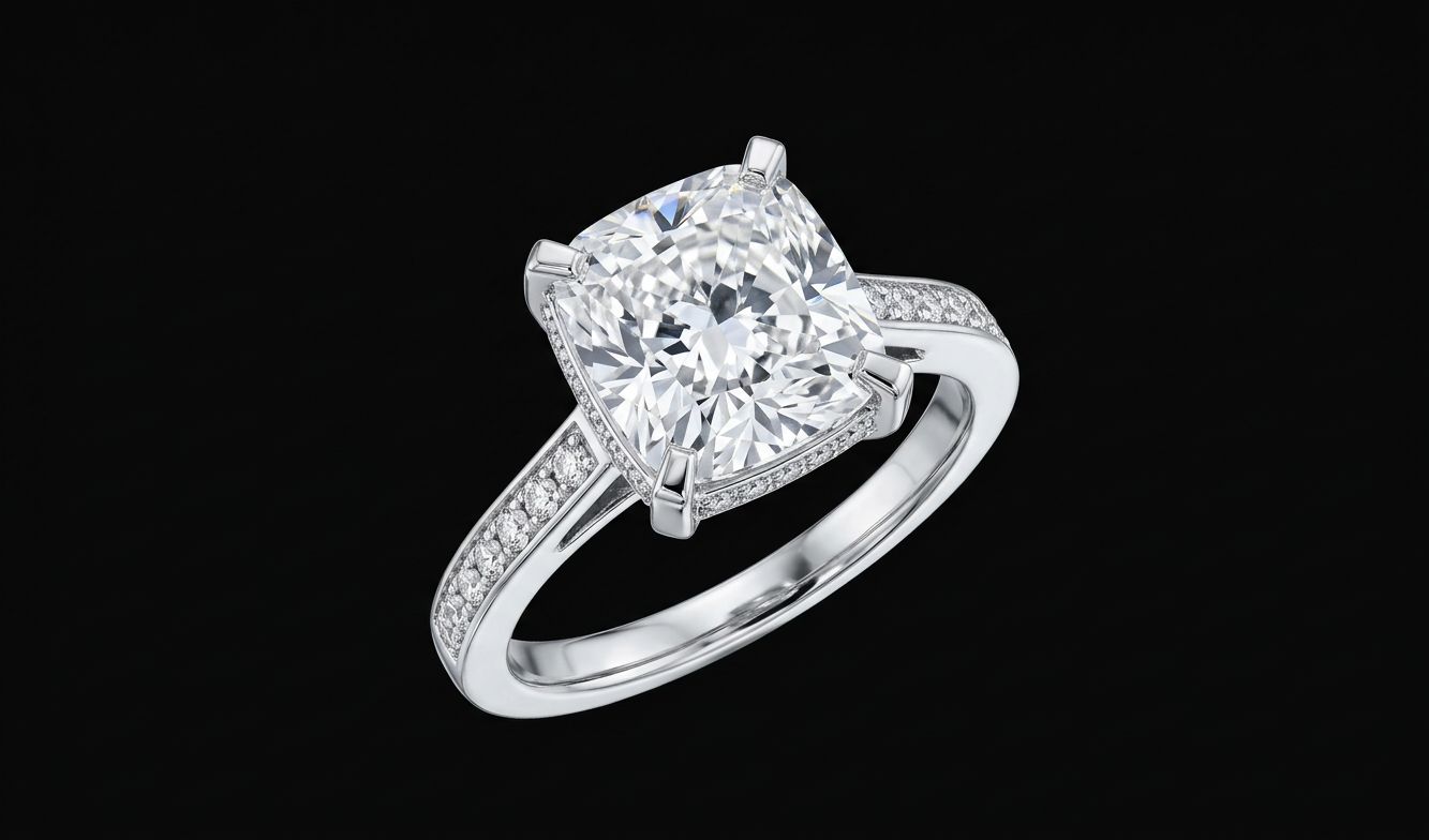 Platinum Pavé Ring